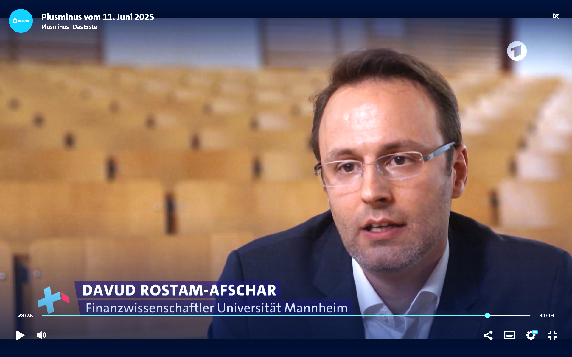 Rostam-Afschar ARD plusminus 2025, Mannheim
